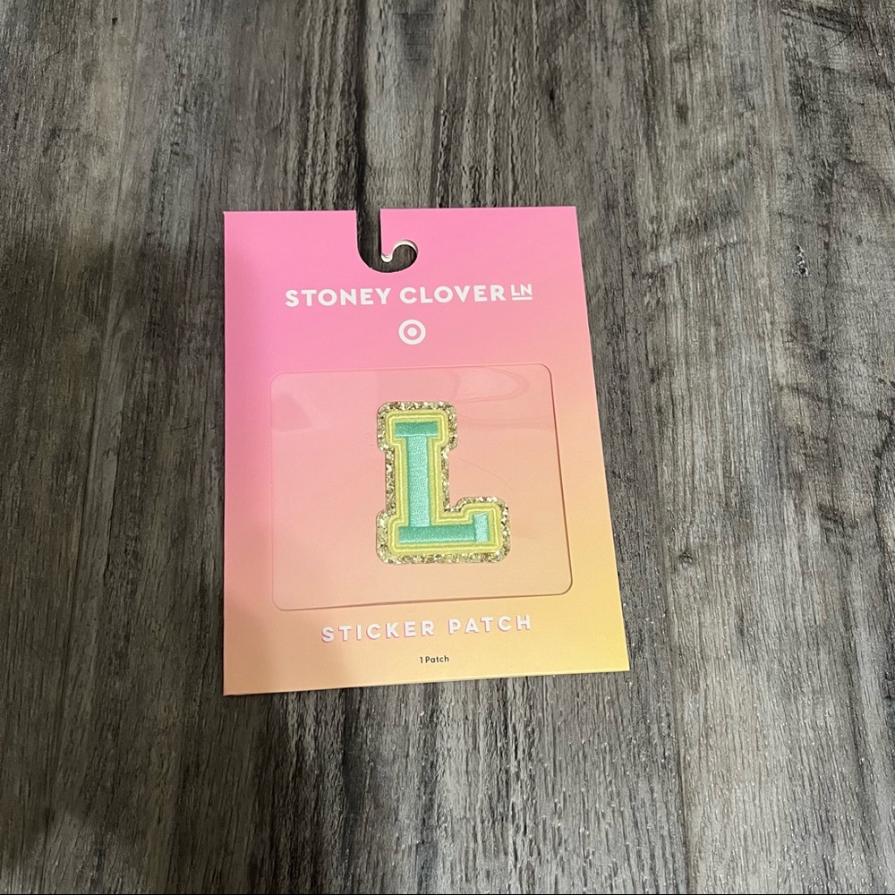 Target x Stoney Clover Lane Letter “L” Patch